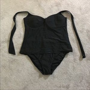 Black bathing suit